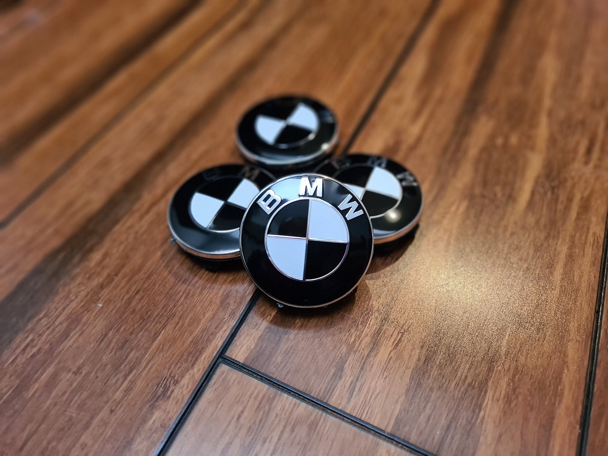 4x Alloy Wheel Centre caps Black for BMW fit most G series 56mm Caps