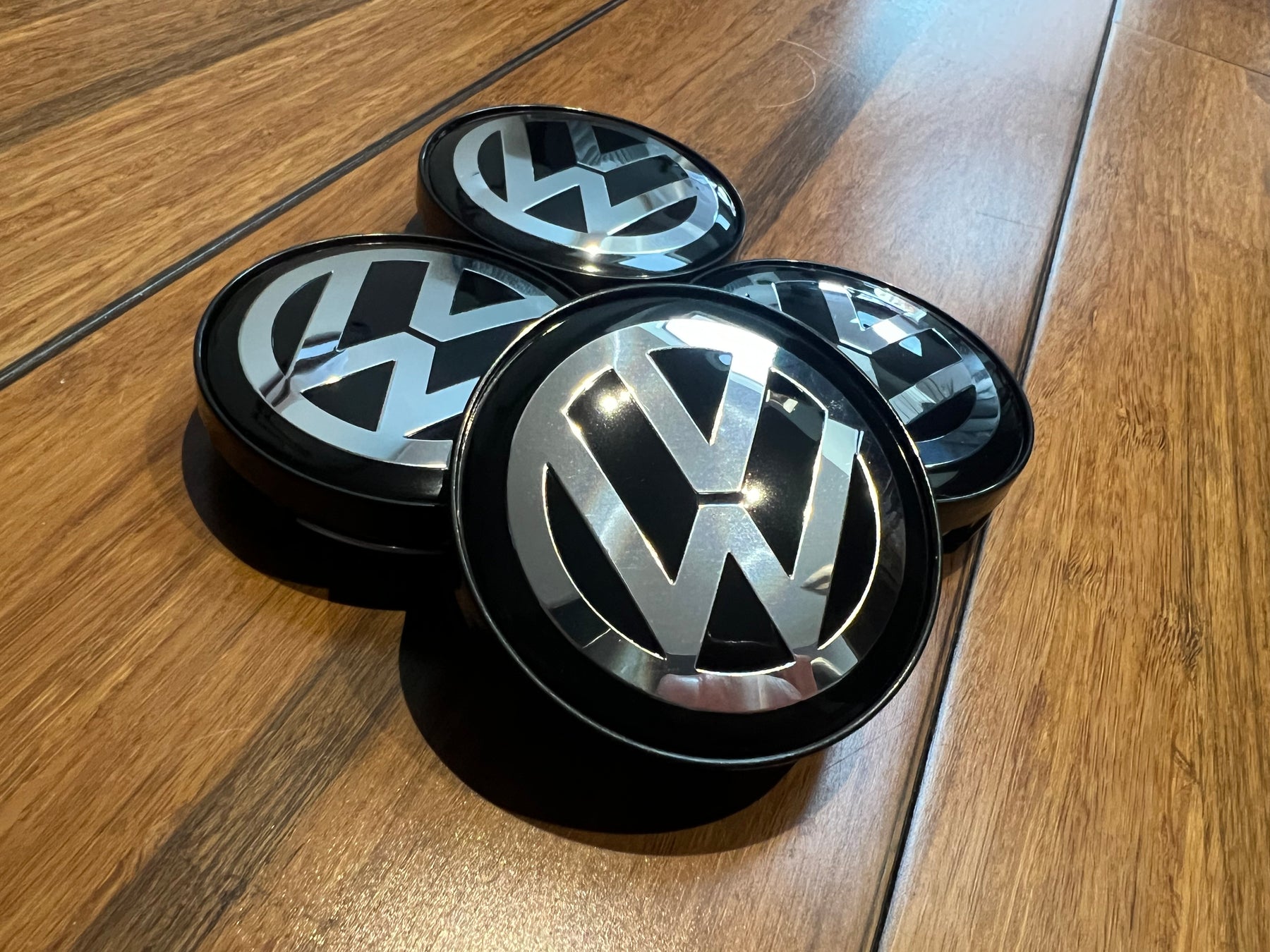 Vw Rim Covers 4x Alloy Wheel Volkswagen Centre caps for Aftermarket VW alloys 60mm ...