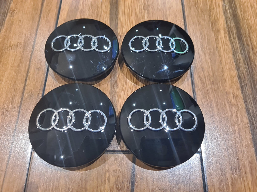 4x Alloy Wheel Centre caps for Audi A4 A6 Q7 models with 67mm 8DO 60 Caps Direct