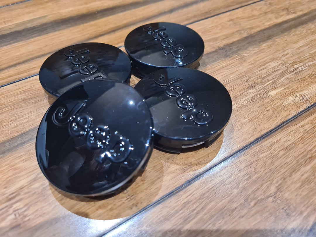 Alloy wheel centre caps for KIA Black – Caps Direct